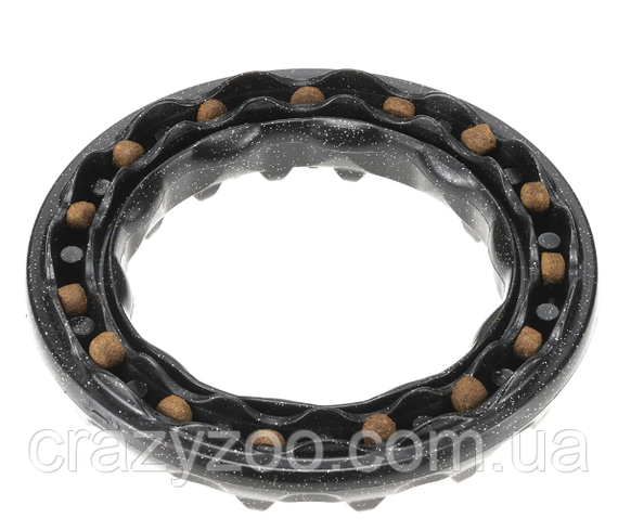 Игрушка для собак Ferplast Ring Smile Small черный Ø 12 x 2.4 см 86791017 | Зображення 1