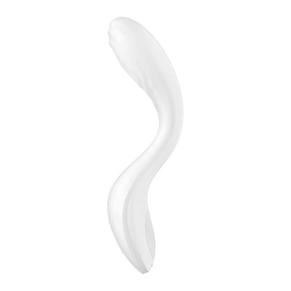 Вибратор с подвижным шариком Satisfyer Rrrolling Pleasure для точечной стимуляции точки G, белый Sex Aura | Зображення 1