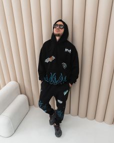 Костюм худі+штани дтф