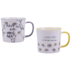 Чашка Floret 340мл HTK-056 мікс LIMITED EDITION