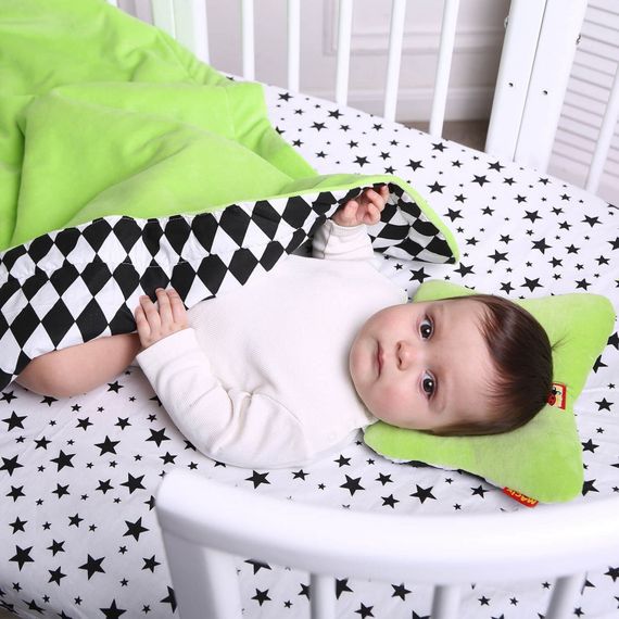 Дитячий постільний комплект Bed Set Newborn МС 110512-08 подушка + ковдру + простирадло | Зображення 3