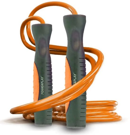Скакалка PowerPlay 4204 Classic Jump Rope Помаранчева 2,7 м (PP_4204_Orange)