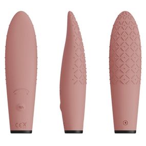 Вібратор-масажер з ефектом руху язика Sweet Em 0064F коричневий Sex Aura