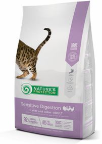 Корм Nature's Protection Sensitive Digestion сухой для котов с чувствительным пищеварением 2 кг