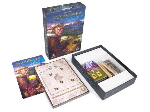Настольная игра Картографы (Cartographers: A Roll Player Tale) укр. | Зображення 1