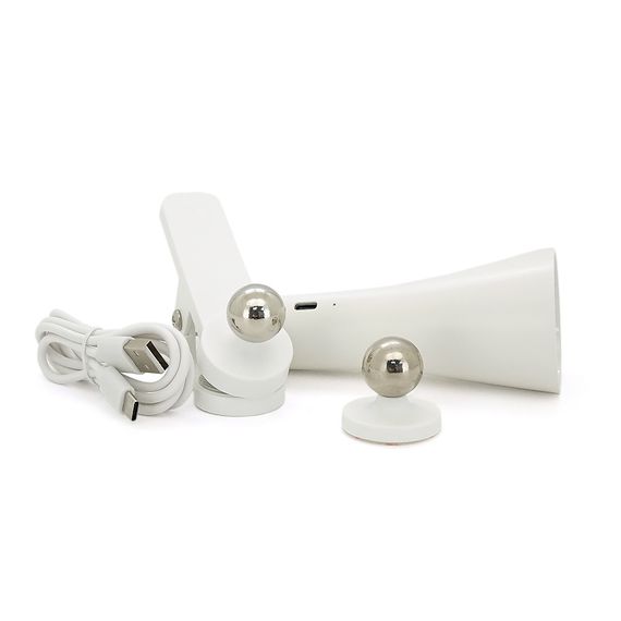 Настільна USB LED лампа Remax RT-E710 із прищіпкою. 3W. 4000K. АКБ 1200mAh. Висота 300 мм, White, Box | Зображення 3