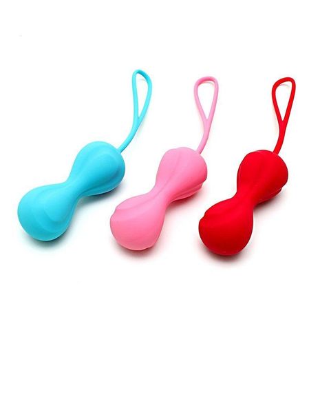 Вагинальные шарики Satisfyer Power Balls (3 пары), диаметр 3,4см, вес 60-76-92гр, с шариком внутри | Зображення 2