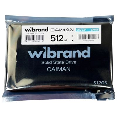 Накопитель SSD 2.5&quot; 512GB Caiman Wibrand (WI2.5SSD/CA512GB) | Зображення 2