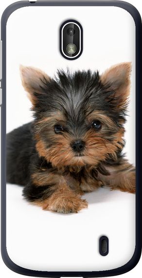 Чехол на Nokia 1 Щенок йоркширского терьера "931u-1373-17620"