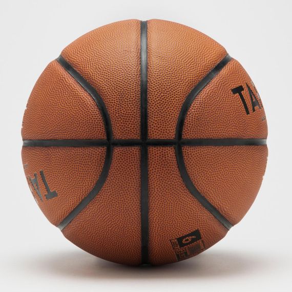 Баскетбольний м'яч BT100 Touch розмір 6 FIBA коричневий - One Size | Зображення 1