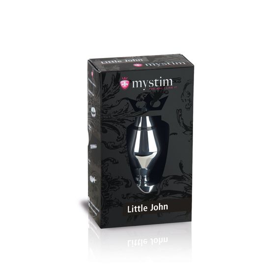 Металева анальна пробка Mystim Little John для електростимулятора, діаметр 4см | Зображення 5