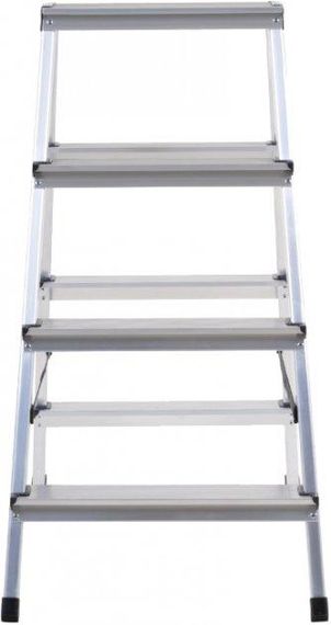 Лестница-стремянка двухсторонняя алюминиевая Aloft (Алофт) 2х4 (ALDD4) | Зображення 1