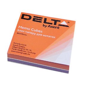 Бумага для заметок Delta by Axent "COLOR" 80Х80Х20мм, unglued (D8021) - Топ Продаж!