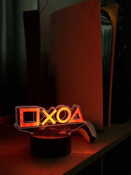 Світильник настільний RGB 3D + пульт (PS Symbol) Lux | Зображення 6