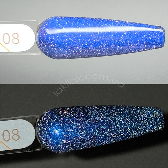 Світловідбивний гель-лак Gelix Disco №08 8мл