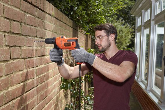 Дриль мережевий ударний BLACK+DECKER BEH200 | Зображення 3