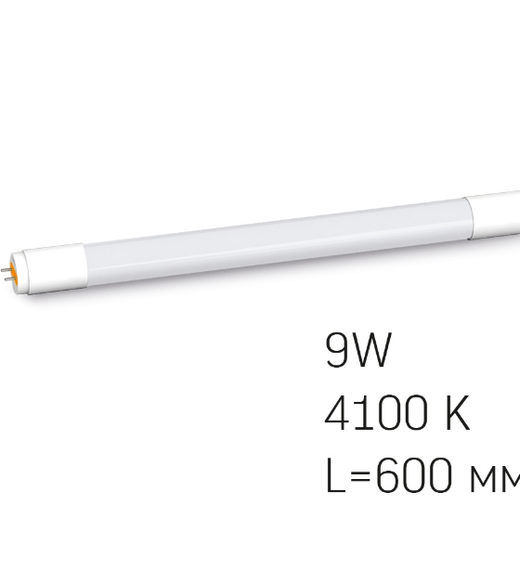 Лампа T8 9W G13 4100К 0,6м 220V матова LED Videx | Зображення 3