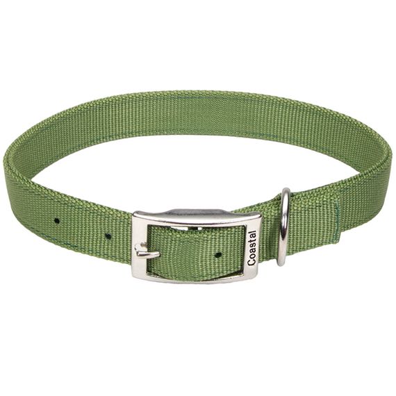 Нашийник для собак Coastal Double Ply, 65 см, зелений