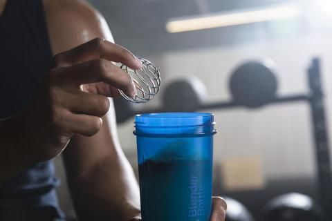 Шейкер спортивний BlenderBottle Classic 20oz/590ml Cyan (Original) | Зображення 3