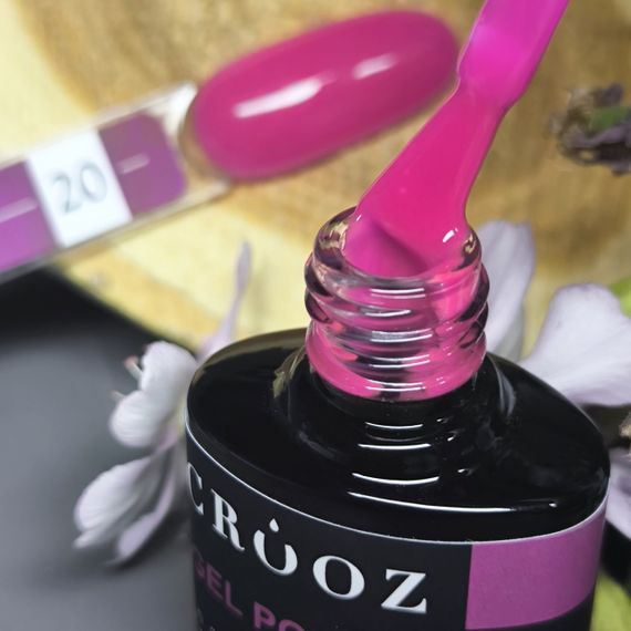 Гель-лак Crooz 20 (цвітіння фіолетової фуксії) 8мл