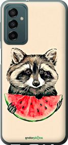 Чохол на Samsung Galaxy M23 M236B Єнотик з кавуном "4605u-2632-2448"