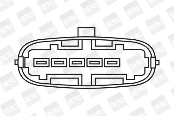 Котушка запалювання SAAB 9-3, OPEL TIGRA, BERU (ZS342) | Зображення 1