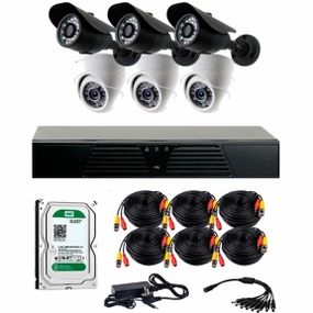 Комплект AHD видеонаблюдения CoVi Security AHD-33WD KIT  HDD1000