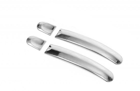 Накладки на торець ручки (2 шт., нерж) для Volkswagen Beetle 1998-2005 років.