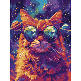 Картина по номерам "Звездные очки" Идейка KHO6651 30х40 см