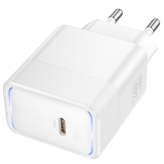 МЗП Hoco CS113A Lounge PD40W (1USB-C) White | Зображення 3