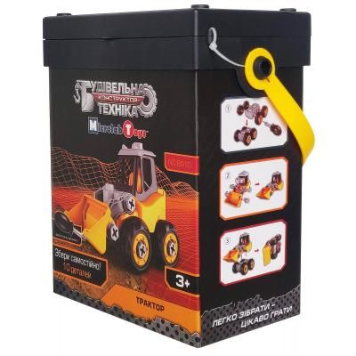 Конструктор Microlab Toys Будівельна техніка - трактор (MT8910) | Зображення 2