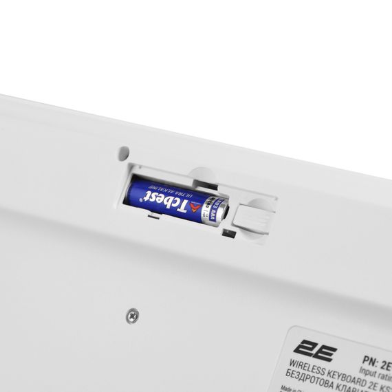 Клавіатура 2E KS260 106key Wireless UA White (2E-KS260WWH_UA) | Зображення 7