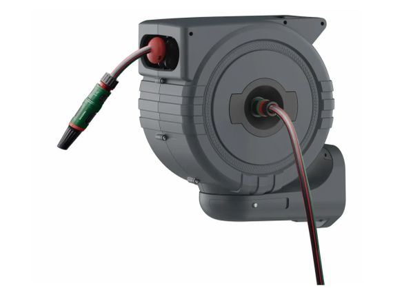 Автоматическая садовая катушка Parkside со шлангом 25 метров Германия | Зображення 7