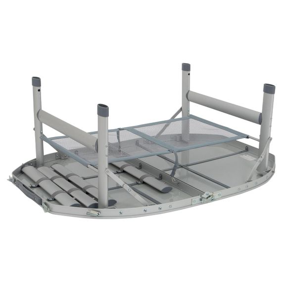 Стіл Bo-Camp Premium Oval 100x70 cm Grey (1404424) | Зображення 5