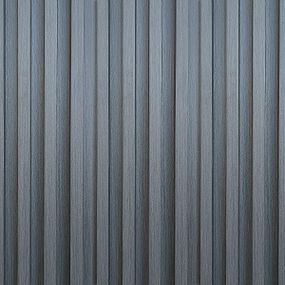 Декоративна стінова рейка графіт 3000*160*23мм (D) SW-00001529