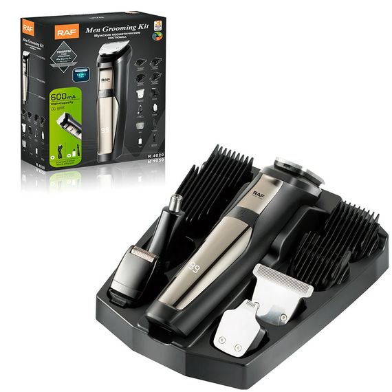Акумуляторна стрижна машинка з насадками бездротова RAF R4020 (45085-R4020_582) | Зображення 2