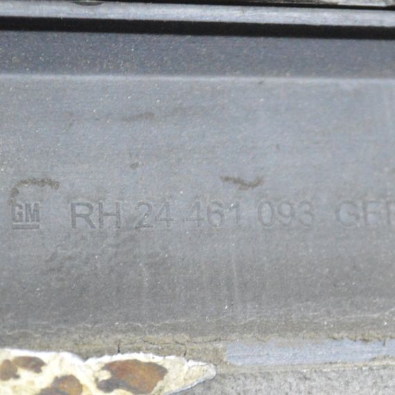 Молдинг передніх правих дверей Opel Astra H 2004-2010 накладка декоративна на двері Опель Астра Н 24461093 | Зображення 4