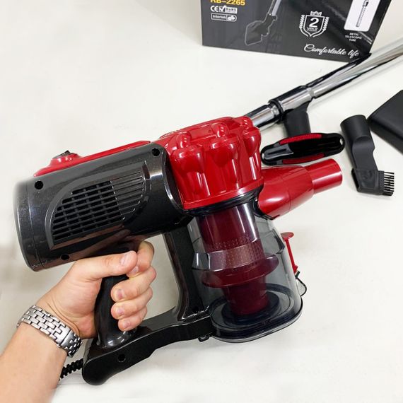 Легкий ручной пылесос для дома Rainberg RB-2265 2500 Вт, Многофункциональный вертикальный пылесос EQ-71 | Зображення 1