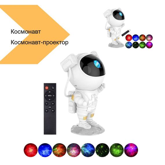Ночник-проектор космонавт на Луні (42844-_982) | Зображення 1