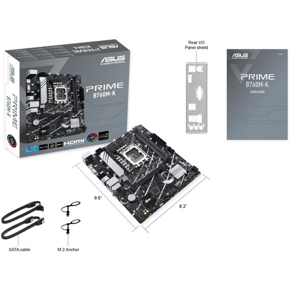 Материнская плата ASUS PRIME B760M-K | Зображення 7