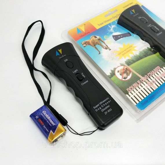 Ультразвуковий відлякувач котів ZF853E, Відлякувач сильним ультразвуком для собак XZ-87 | Зображення 6