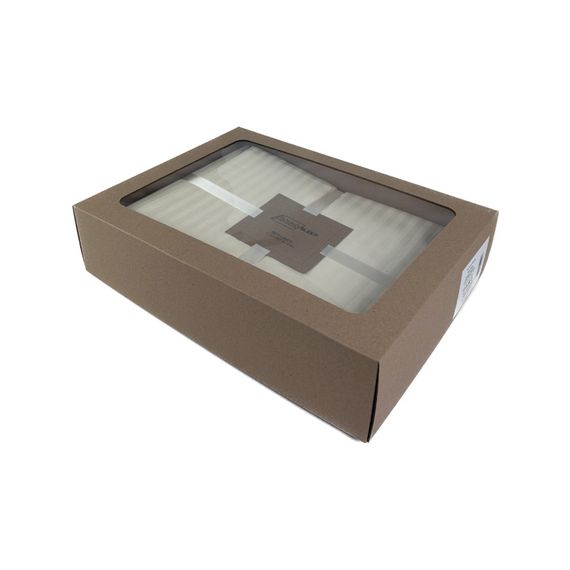 Комплект постільної білизни SoundSleep Stripe Beige сатин-страйп євро 200х220 см бежевий (2251736512017) | Зображення 7