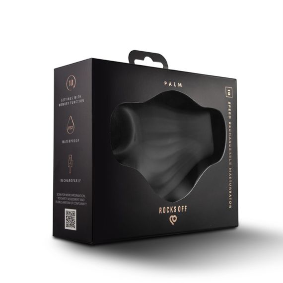 Мастурбатор Rocks Off Palm Black | Зображення 7