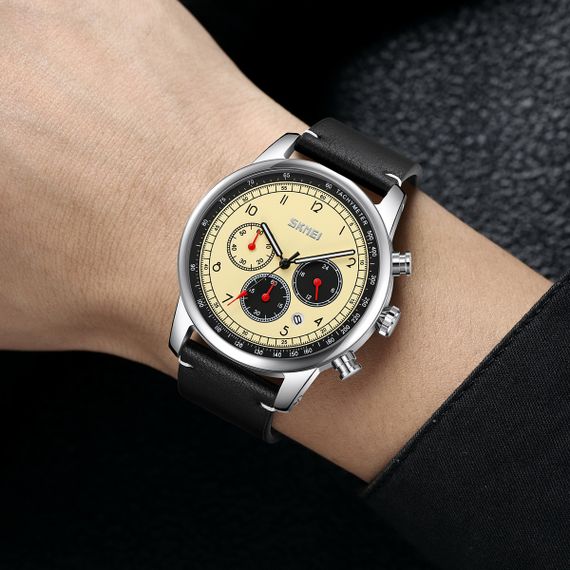 Skmei 9318BEBK Beige-Black | Зображення 2