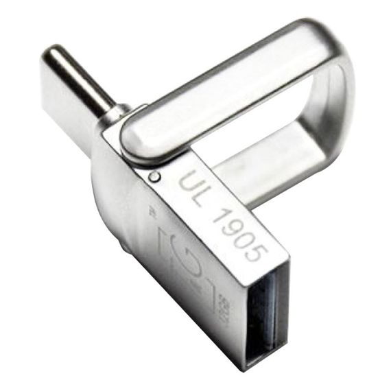 Флеш-накопичувач T&G 104 Metal Series 2in1 USB 3.0 (USB-A/C) — 16GB Срібний