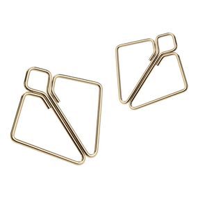 Затискачі для сосків LOCKINK Minimalism Nipple Clamps, золотисті