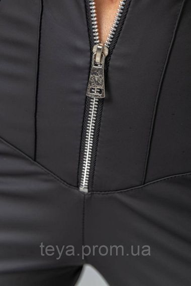 Лосини жіночі на блискавці колір чорний FA_006584 | Зображення 4