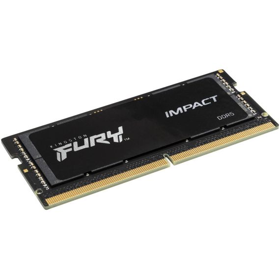 Модуль пам'яті для ноутбука SoDIMM DDR5 16GB 4800 MHz FURY Impact Kingston Fury (ex.HyperX) (KF548S38IB-16) | Зображення 1
