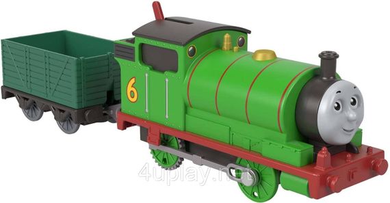 Класичний моторизований поїзд Персі з ювілейної серії до 80-річчя Thomas & Friends Оригінал Fisher-Price | Зображення 1