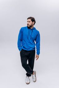 Худи чоловіче (unisex) електрик двохнитка